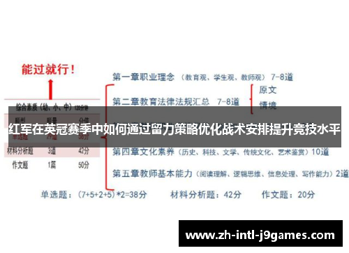 红军在英冠赛季中如何通过留力策略优化战术安排提升竞技水平